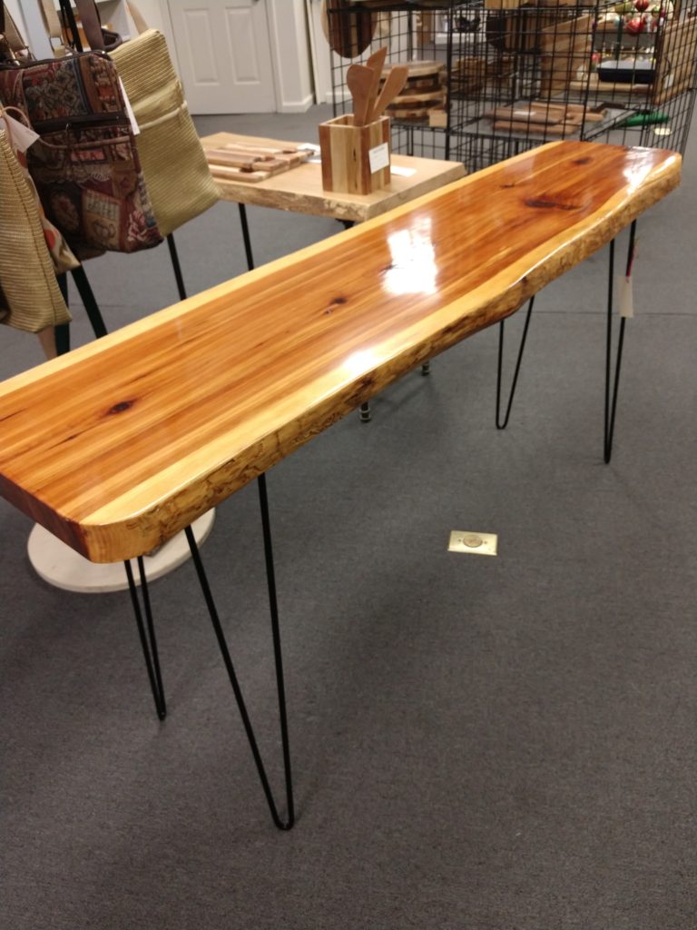 live edge table