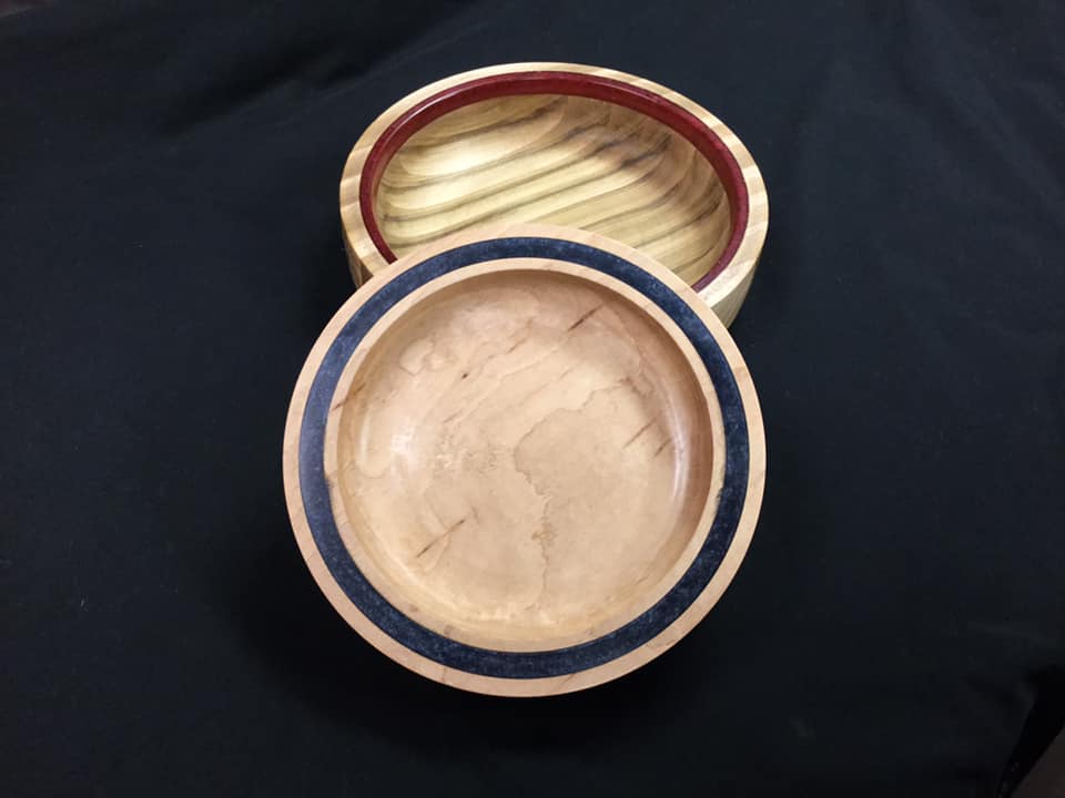 Wood turned bowls