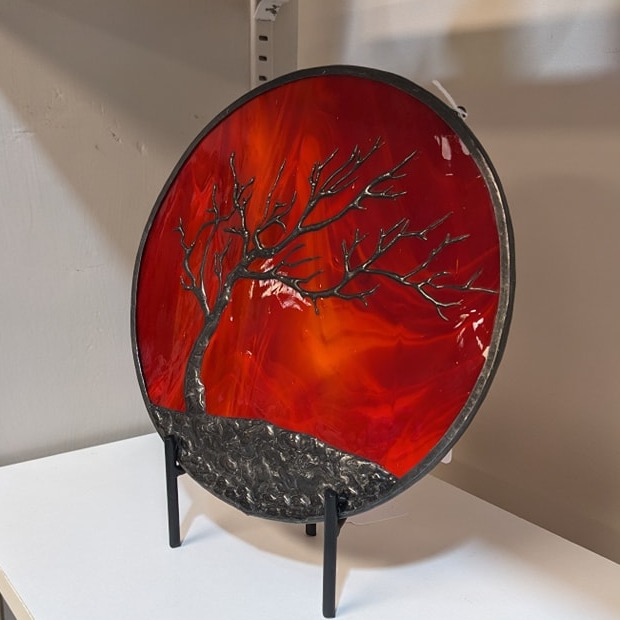 stained glass tree