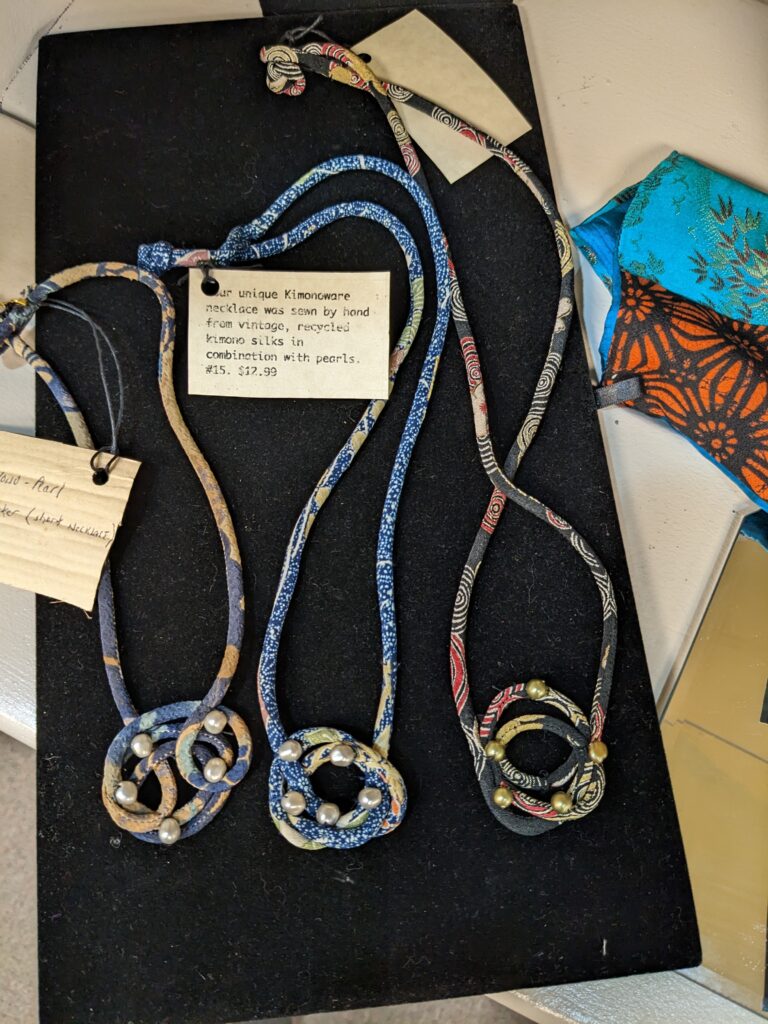 silk necklaces