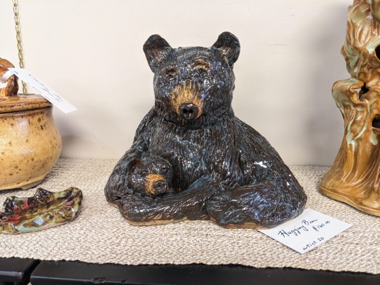 Bear sculpture