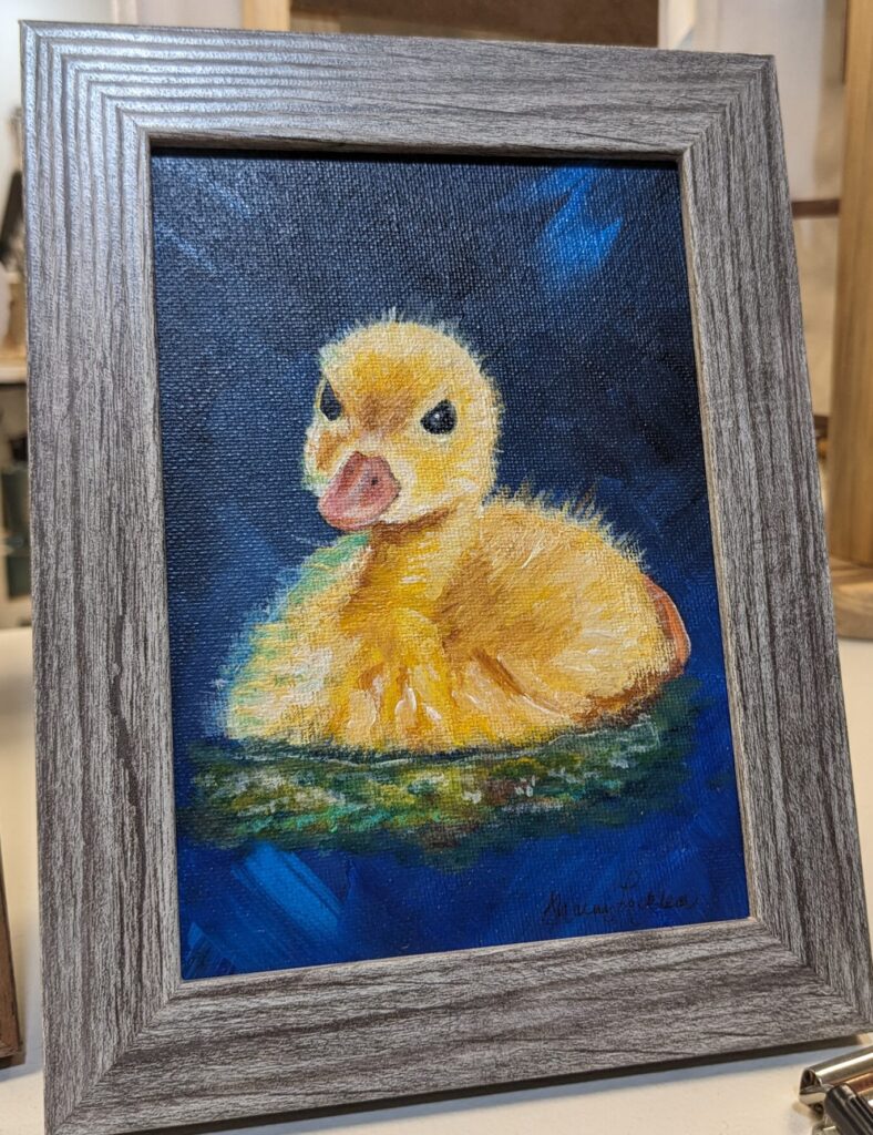 duckling painting