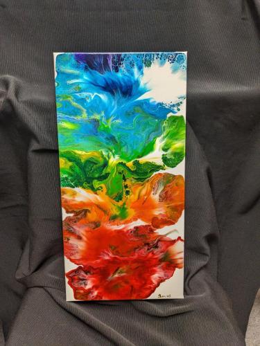 Acrylic Pour by Sherry Obsessed