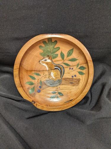 Etched bowl by Martha Simpson