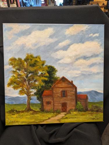 Farmhouse by Brenda Frizzell