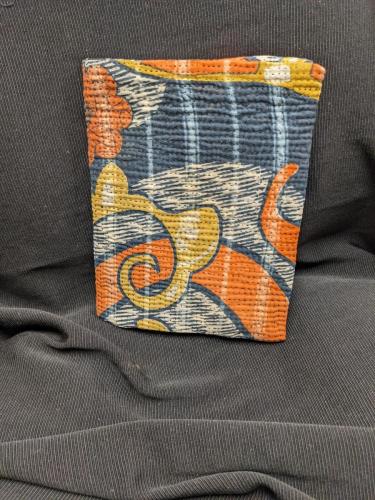 Fabric covered book by Denise Lawless